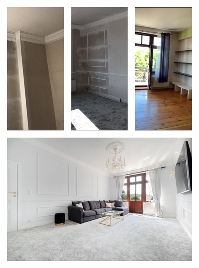 Travaux de rénovation à Baccarat