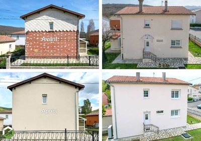 Travaux de rénovation à Baccarat