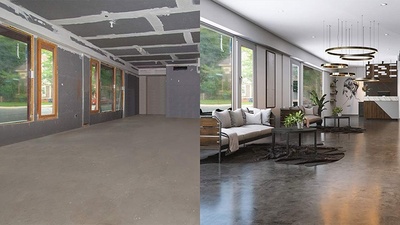 Travaux de rénovation à Naives-Rosières